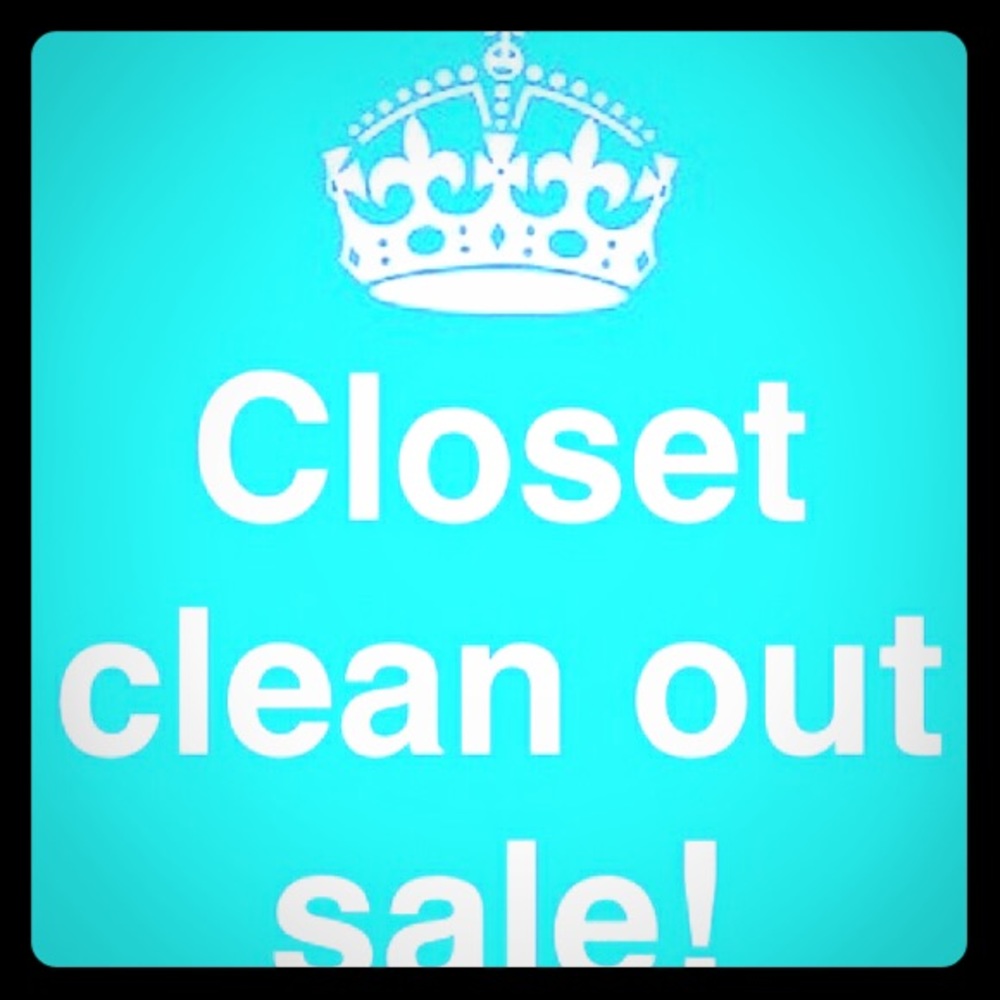 Closet clean out!!!